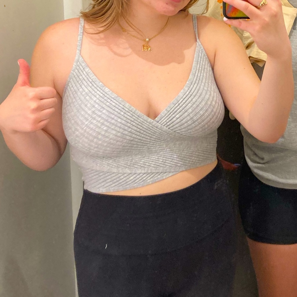 aerie wrap tank top